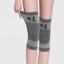 1 шт., новинка, бамбуковые эластичные наколенники для волейбола, наколенники для велоспорта, велосипеда, наколенники, теплые наколенники, защита безопасности