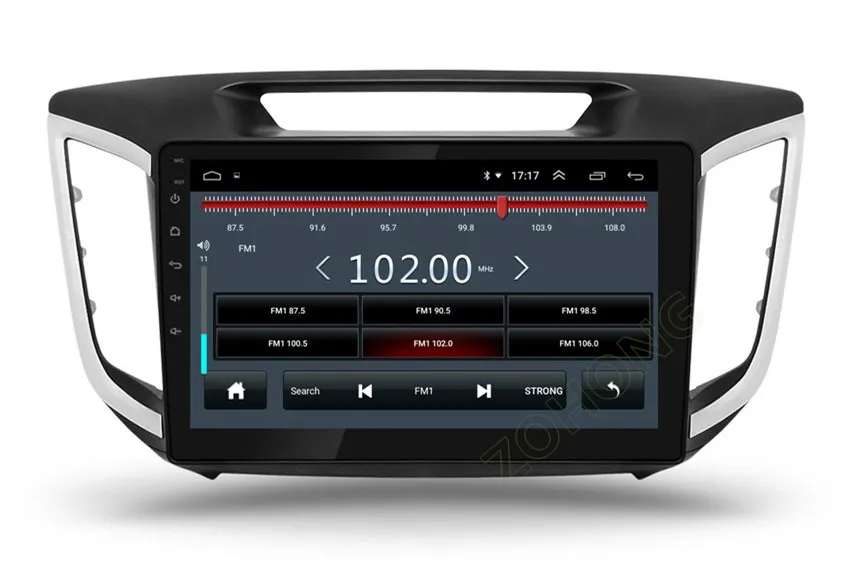 DSP 36EQ 4G 2.5D 10,2 дюймов Android9.0 автомобильный DVD мультимедийный плеер для hyundai Creta IX25 Авторадио автомобильный gps навигатор стерео радио