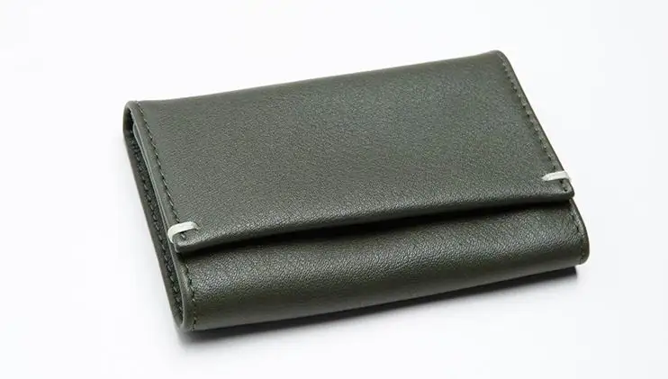 Dark Green LANSPACE модный держатель для ключей из коровьей кожи, брендовый чехол для ключей ручной работы - Цвет: Dark Green