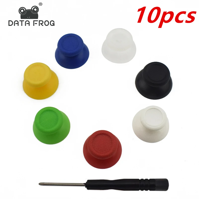 

Data Frog 10 Pcs Replacement Thumbsticks Joystick Button For Sony PS4 Controller Analog Stick Buttons For Sony Playstation 4