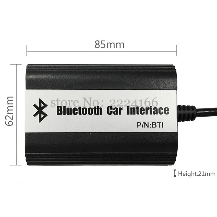 SITAILE Автомобильный MP3 музыкальный проигрыватель Bluetooth A2DP адаптер для Ford 12 PIN Focus Galaxy Ka Mondeo C-Max интерфейс зарядки громкой связи