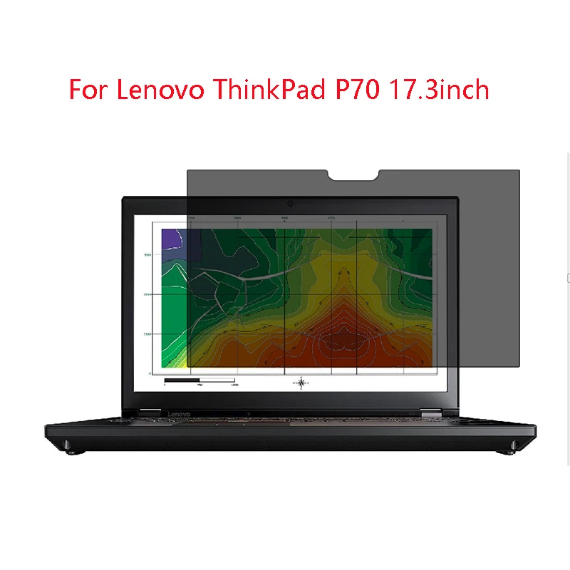 

For Lenovo ThinkPad P70 17.3inch laptop screen Privacy Screen Protector Privacy Anti-Blu-ray effective protection of vision