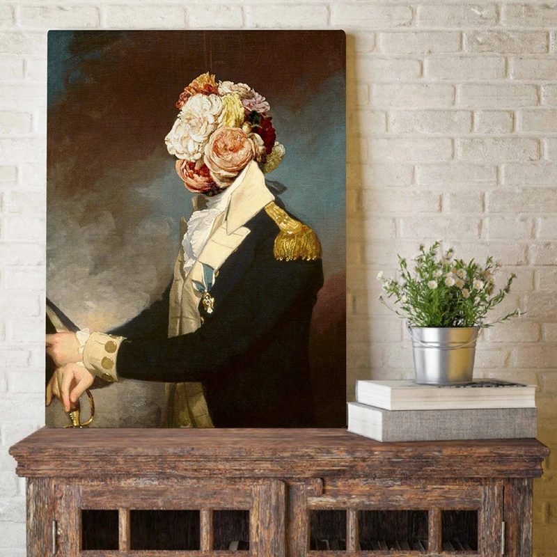Portrait Painting Canvas Art Prints Home Decor