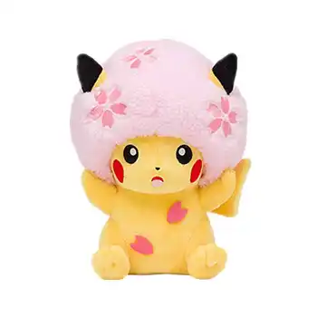 

22CM Latest high quality Beanie Boos detective Pikachu&Easter Plush Toy Japanese movie anime Doll For Kid baby birthday gifts