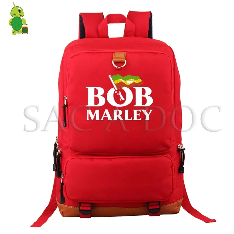 Bob Marley Legend повседневные Рюкзаки школьная сумка для подростков Молодежные вместительные рюкзаки для ноутбука женские мужские повседневные дорожные сумки - Цвет: 11
