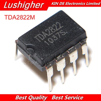 

100PCS TDA2822M DIP8 TDA2822 DIP 2822M DIP-8 New Original IC