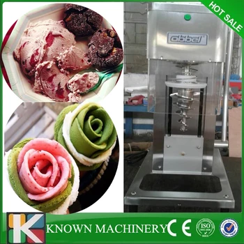 

Factory supplier more convenient table top frozen yogurt /nut /fruit soft ice cream cone blender mixer