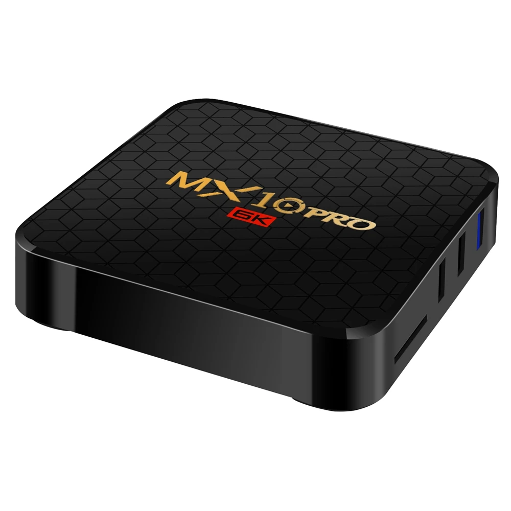 6 K tv Box MX10 Pro Android 9,0 Allwinner H6 Четырехъядерный 4 ГБ 32 ГБ 64 Гб 2,4 г WiFi USB3.0 Поддержка 6 K* 4 K H.265 Смарт медиаплеер