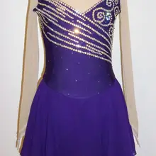 Лидер продаж Фигурное катание Платья для женщин для Для женщин Элегантный бренд Vogue Фигурное катание Платья для женщин для конкурса dr2878