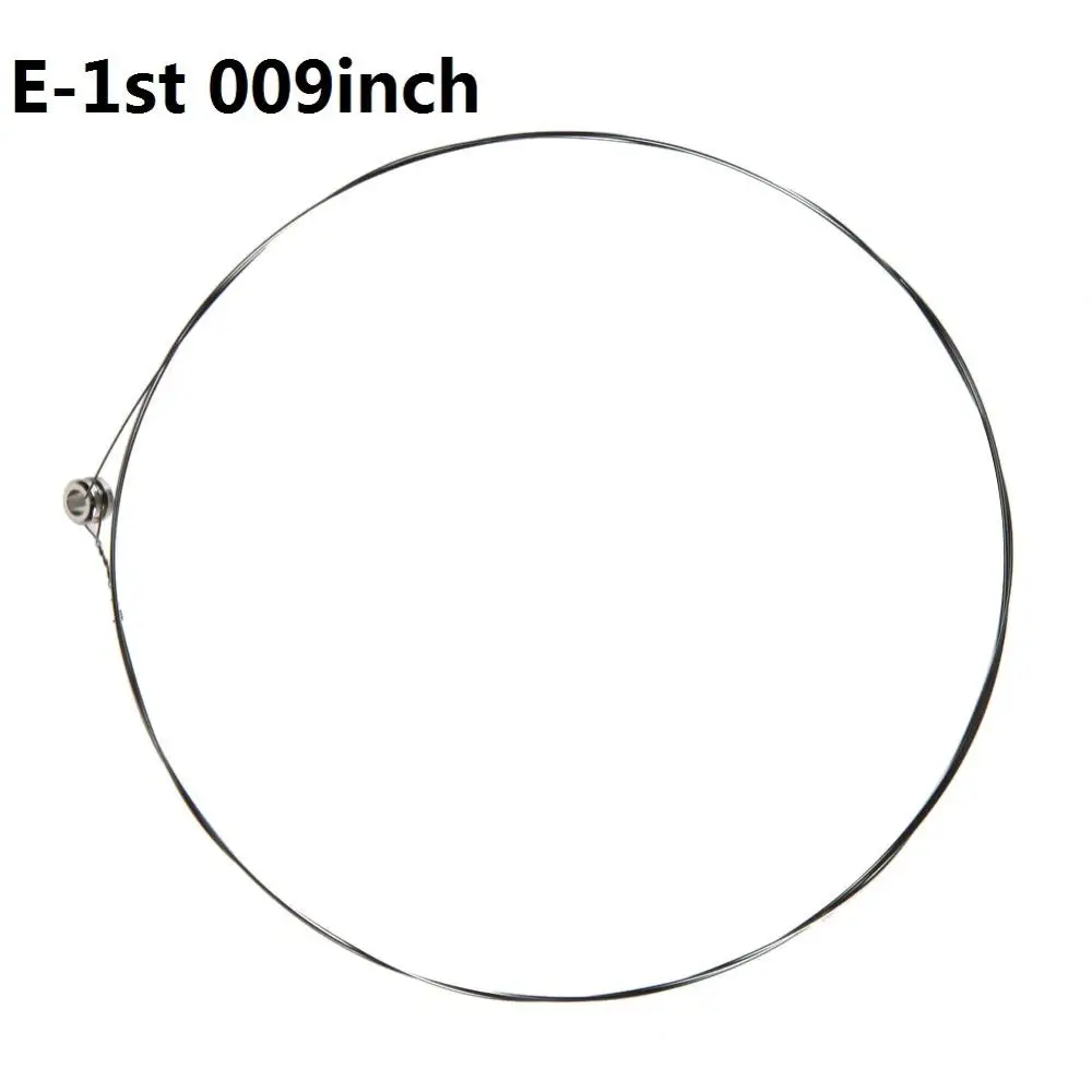 1 шт. прочные гитарные струны 6 типов серии EW из углеродистой стали, гитарные струны, набор электрогитарных струн EW7300, Новое поступление - Цвет: E 1st 009inch