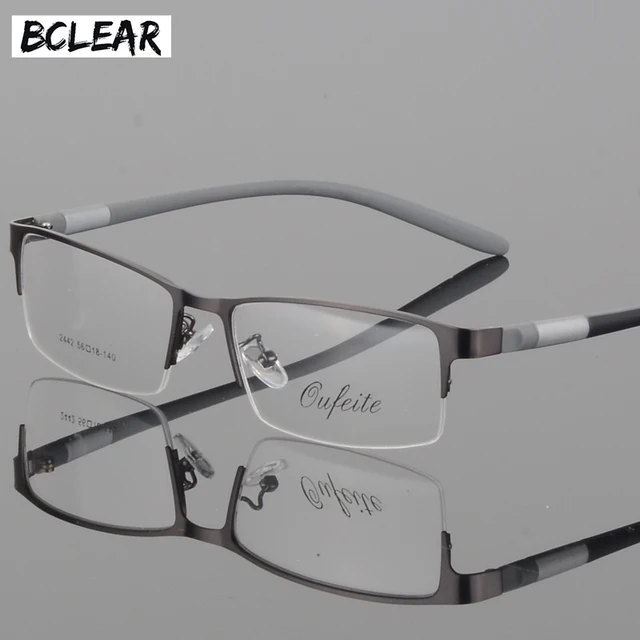BCLEAR lunettes titane lunettes cadre hommes lunettes ordinateur optique Prescription lecture clair oeil lentille mâle lunettes lunette 1