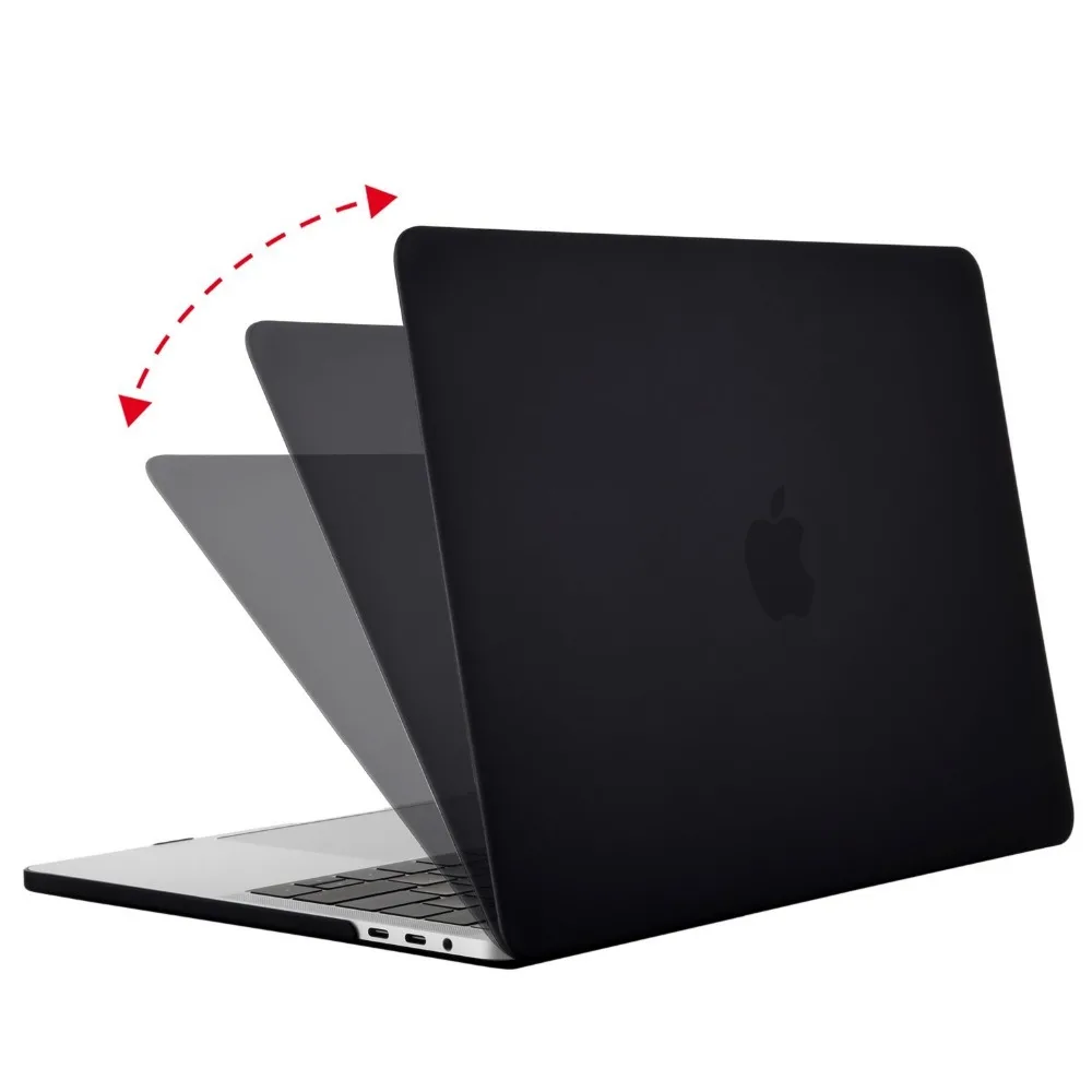 Жесткий чехол для ноутбука, оболочка и клавиатура, кожный чехол для Apple Macbook Pro retina 12 13 15 Air 11 13 touch bar 13 15 A1932/A1989