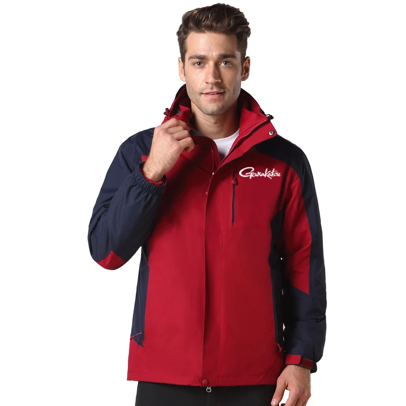 

2019 Fishing Clothes Winter Outdoor Gamakatsu Waterproof Suit For Fishing Warm Two-piece Set Hunting Jacket Men Fishing Clothing
