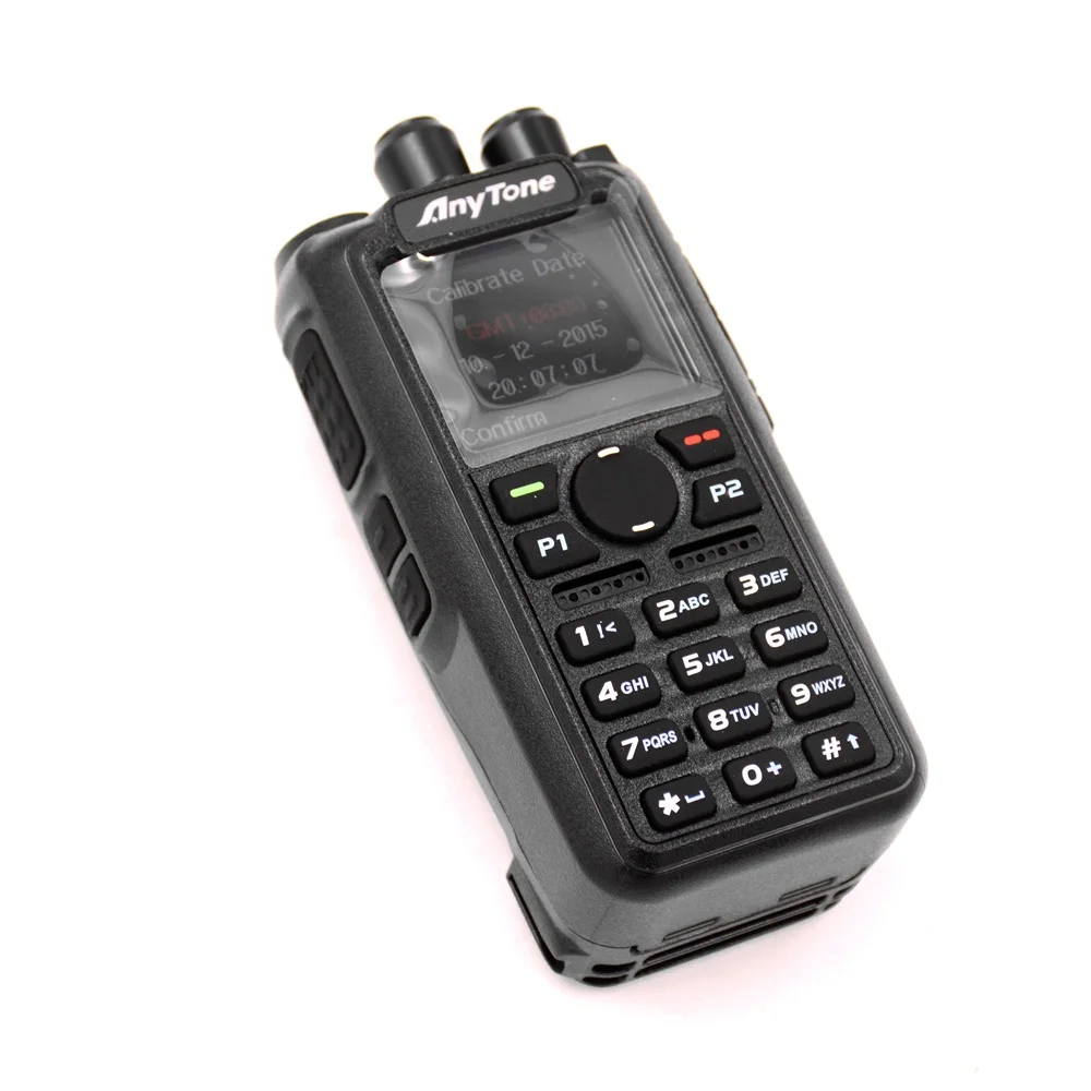 AnyTone AT-D878UV двухстороннее радио Tier I & II Dual band DMR и аналоговый FM, APRS, gps, бибанда беспроводной comunication ham трансивер