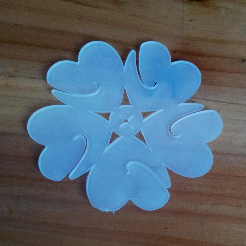 

10/20/30/40/50Pcs Balloon Clip Fixed Folder Flower Shape Cute Airballoon Clamp Birthday Party TB Sale