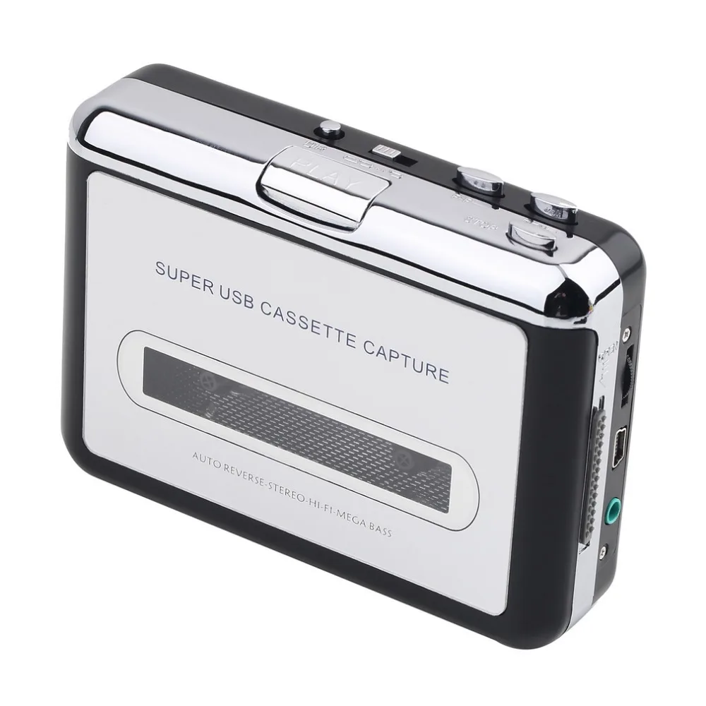 Портативный USB Кассетный плеер захват Кассетный рекордер конвертер цифровой аудио музыкальный плеер дропшиппинг