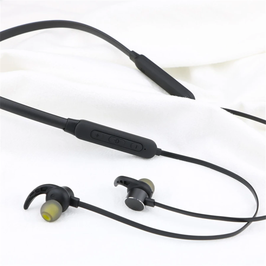 Bluetooth наушники беспроводные водонепроницаемые магнитная гарнитура с шейным