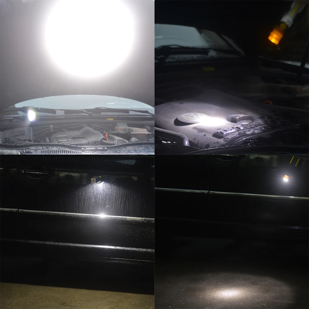 Portable-spotlight-LED-Flashlight-USB-Work-Light-Rechargeable-Magnetic-Hanging-Hook-Lamp-Camping-Car-Repairing-Bar-Light-Torch 5