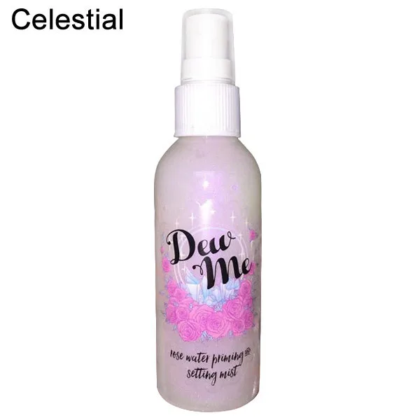 Увлажняющий спрей основа для лица макияж розовая вода блестящая грунтовка Освежающая женская косметика для лица WH998 - Цвет: As picture