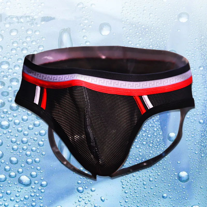 

Male panties sexy double T Thongs Classic Design Quick Dry Breathable underwear men