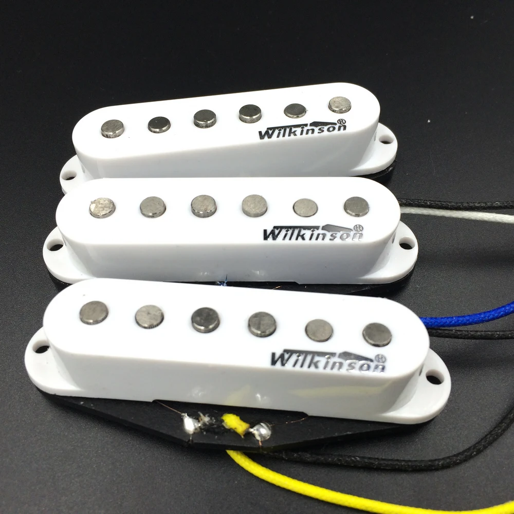 NEW Wilkinson Humbucker Guitar Pickup Electric guitar pickups three single white aluminum nickel