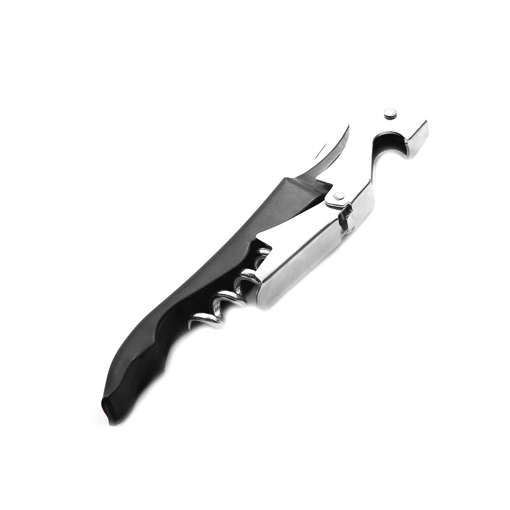 4 Pcs Multifunctional Wine Bottle Opener Durable Stainless Steel Cork Screw Creative Seahorse Shaped Wine Bottle Cap Opener Blac 4 Pcs Multifunctional Wine Bottle Opener Durable Stainless Steel Cork Screw Creative Seahorse Shaped Wine Bottle Cap Opener Blac