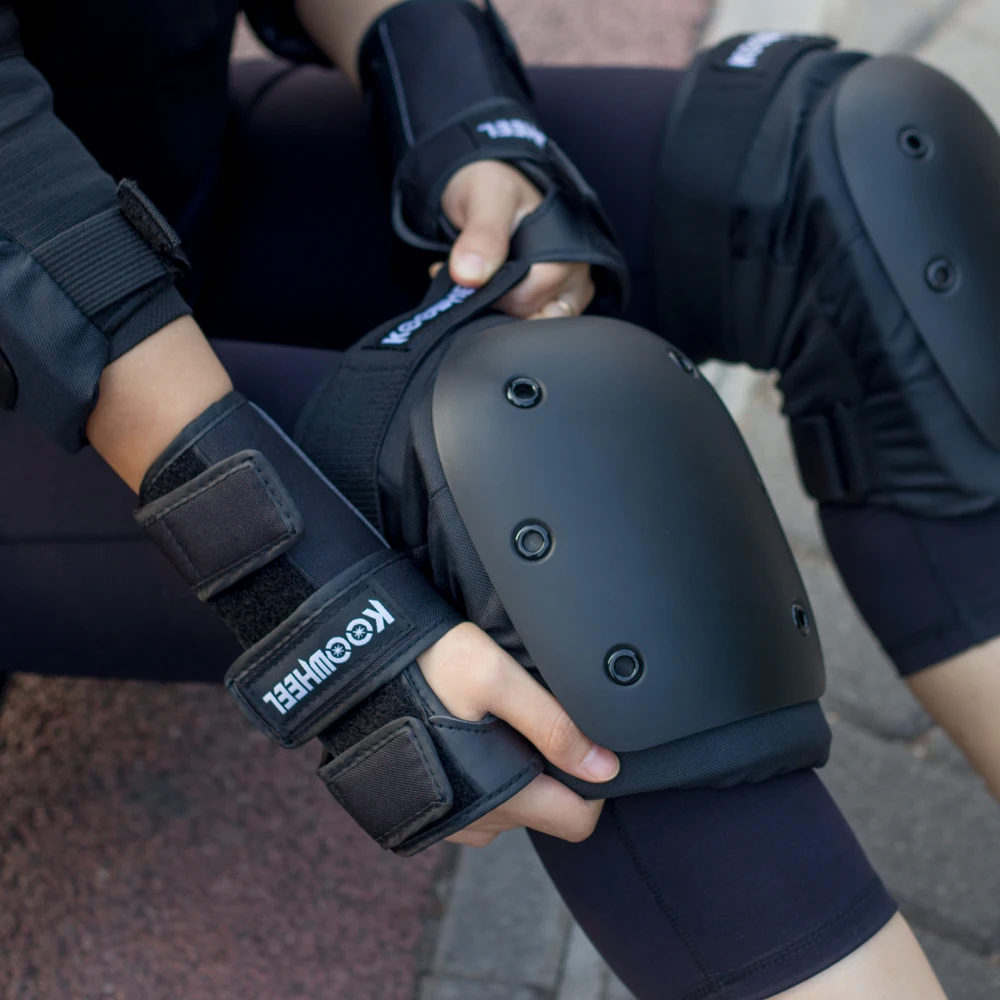 Koowheel 7 шт./компл. skatebaording шлем наручные наколенники налокотники Наколенники