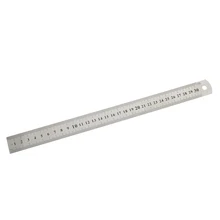 1 шт. металлическая линейка из нержавеющей стали метрическое правило точность двусторонний измерительный инструмент 30 см