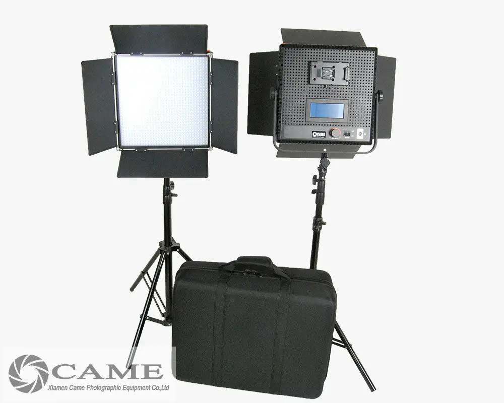 

CAME-TV High CRI 2 X 1024 LED Video Panel Film 5600K Broadcast Panel Lighting + Free Bag