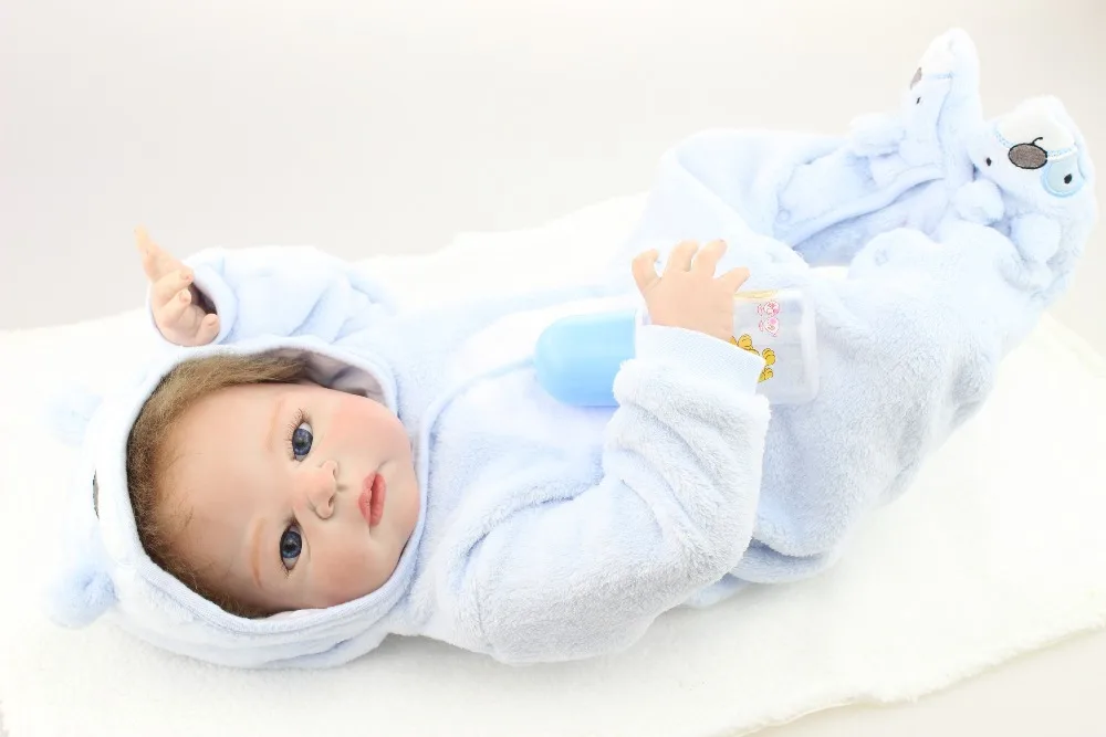 

NEW victoria doll lifelike real touch babydolls with soft rooted mohair full vinyl doll for Children or friends
