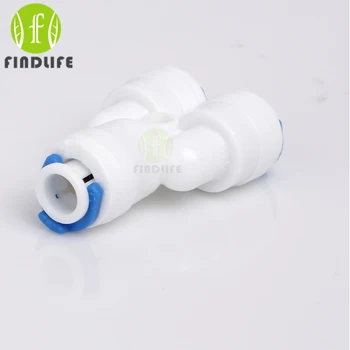 

Water Filter Parts 5 PCS Equal Type Y 3/8 " OD Tube Quick Connection Fittings Aquarium RO Reverse Osmosis Water System Y666