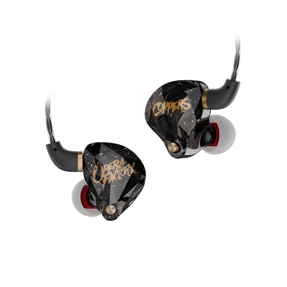 AK OperaFactory OS1 In ear Monitor 10 мм графеновая диафрагма динамические наушники HIFI Bass Pop