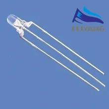 1000 шт прозрачный двухцветный 3 мм светодиодный диодный светильник красный@ теплый белый цвет