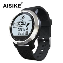 IP68 Wasserdicht F69 Smart Uhr LCD display unter sonnenlicht Schwimmen Modus Gesunde Smartwatch für IOS Android-Handy