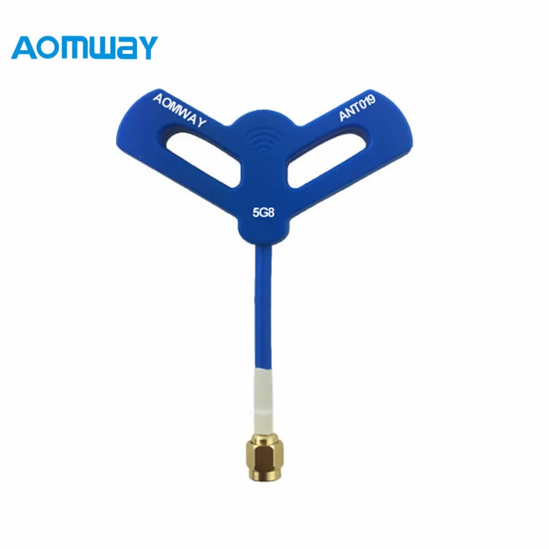 

Hot New Aomway ANT019 5.8 GHz 8 dBi Y Antenna SMA Male for FPV Racing Drone For RC Multirotor FPV System Spare Parts Accessories