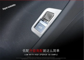 

Lapetus Rear Tail Trunk Door Button Switch Panel Cover Trim 1 Piece Fit For Audi Q7 2016 2017 2018 2019 ABS Matt Style