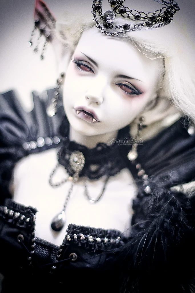 face Up fantasy hands Ball Jointed Doll 1//3 Fantasy Doll Bat Girl free eyes