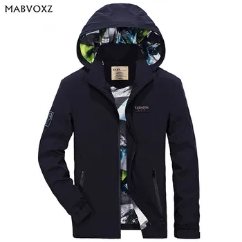 

Quick Drying Spring and Autumn New 2017 Men's Jacket Hooded Thin Loose Brand AFSJEEP Militar Dense Windbreaker Casual Coats