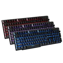 New Russian Version font b Keyboard b font Tri colors Backlight font b Keyboard b font