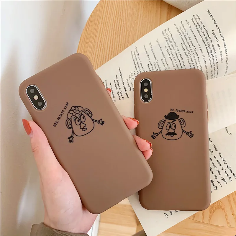 

Monsters University Sulley Mike Phone Case For iPhone XS Max XR X 6 6S 7 8 Plus X Thin squirrel Soft IMD Phone Cases Cover Coque