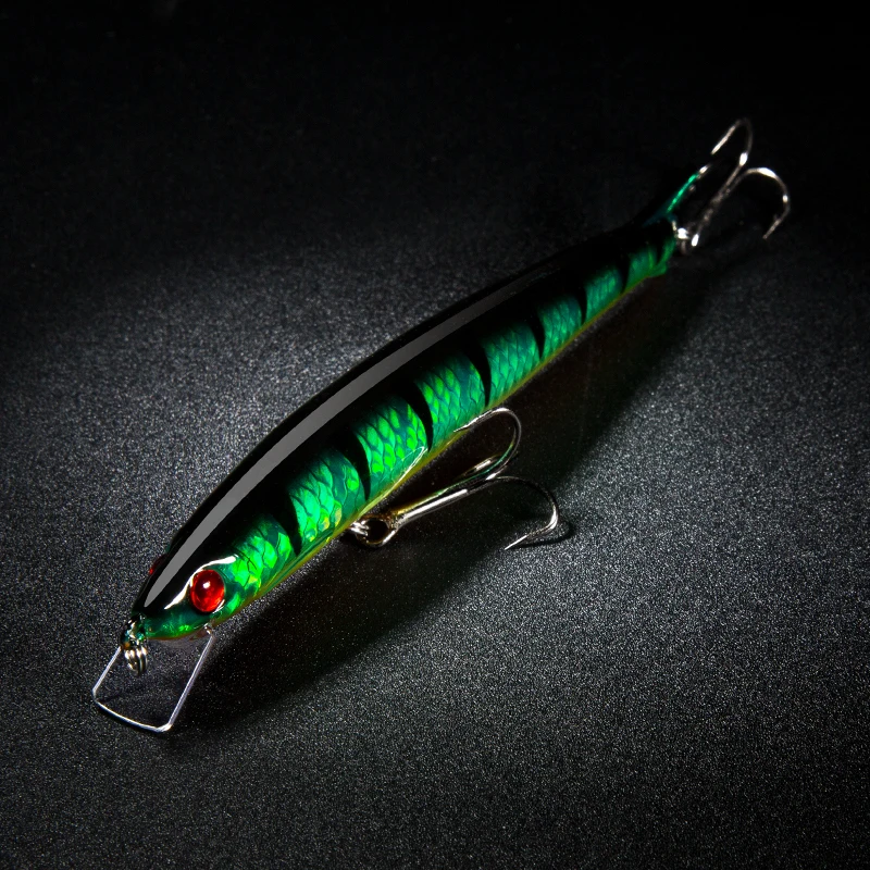 1PCS Hard Minnow Fishing Lure 3D Red Eye Artificial Bait Fishing