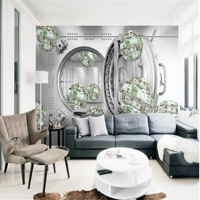 Beibehang Besar Kustom Wallpaper Mural 3D 3D Dolar Bola Beibehang Besar Kustom Wallpaper Mural 3D 3D Dolar Bola