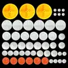 2mm Hole Plastic Belt Pulley Gears Combination Modulus Package Rubber Belts Band Plastic Model Accessories for DIY Robots Cars 5