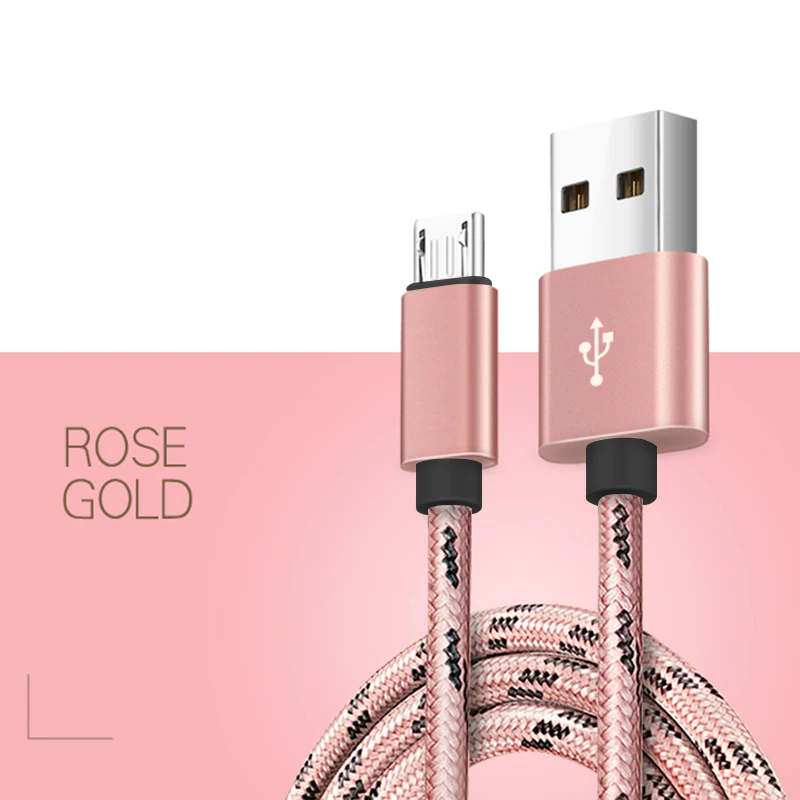 Кабель Micro USB для передачи данных 25 см 1 2 3 м зарядное устройство Samsung Huawei Xiaomi LG Andriod