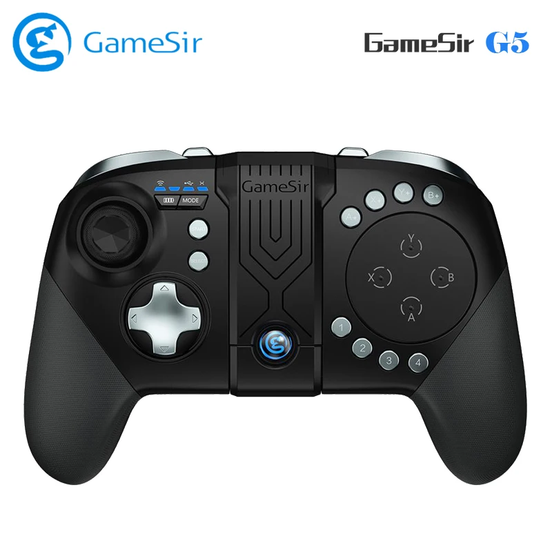 

GameSir G5 Gamepad Bluetooth Game Controller with Built-in Bracket Trackpad and Customizable Button Joystick for MOBA/ FPS Games