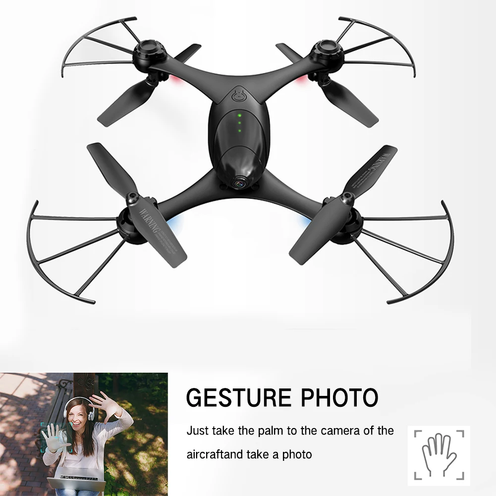 

Altitude Portable Gift Quadcopter Remote Control Gesture Recording Aerial Photography Outdoor Helicopter Toys Drone Dual Cameras