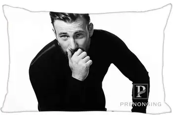 

Best Custom Pillow Case Chris Evans Rectangle Pillowcases zipper 35x45cm (One Side Print) @180117-163