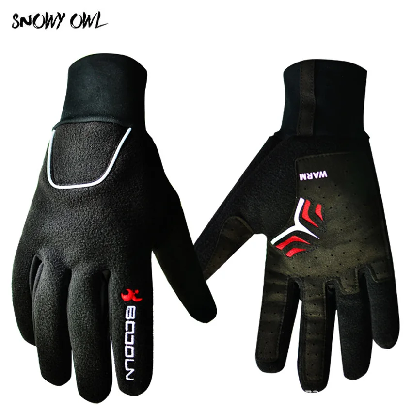 

Outdoors windproof running gloves cycling football gym workout horse riding warm gloves for Man h43