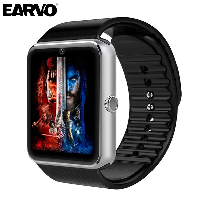 GT08 font b Smartwatch b font Smart Health Wearable Wach Clock Android Watch Phone Bluetooth Call