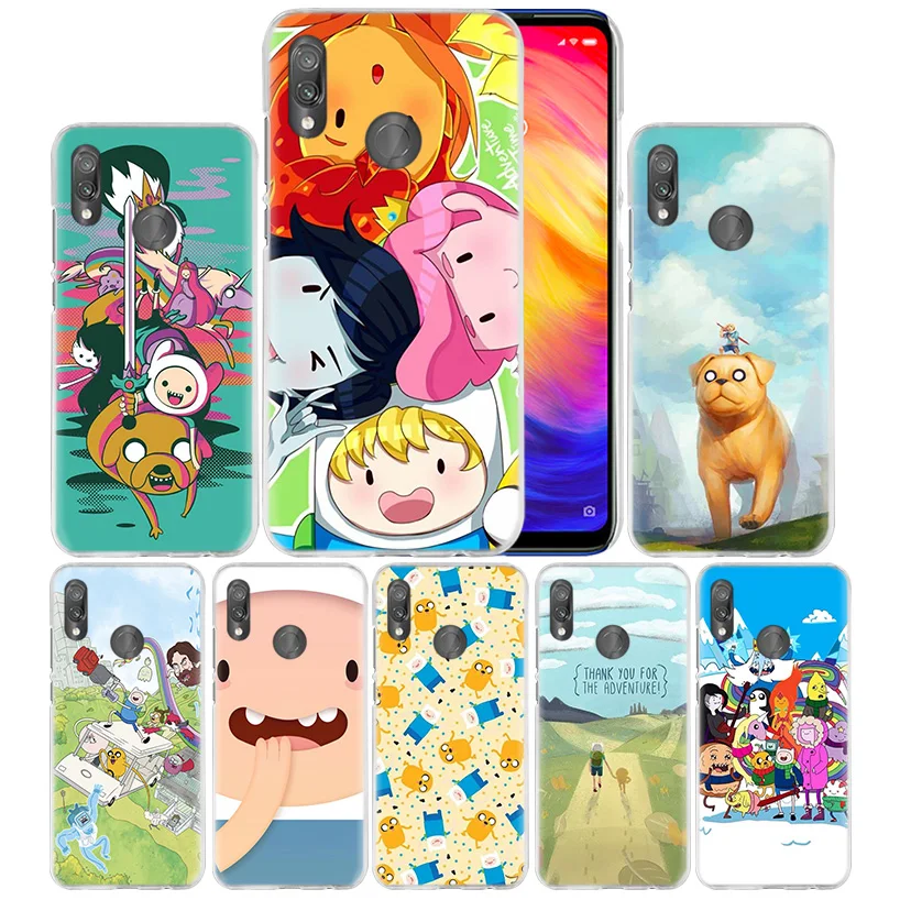 

NEW Adventure Time Case for Xiaomi Redmi Note 7 K20 6 6A Pro Y3 7S 7A GO S2 5 MI Play A1 A2 8 lite Poco F1 Hard PC Phone Cover